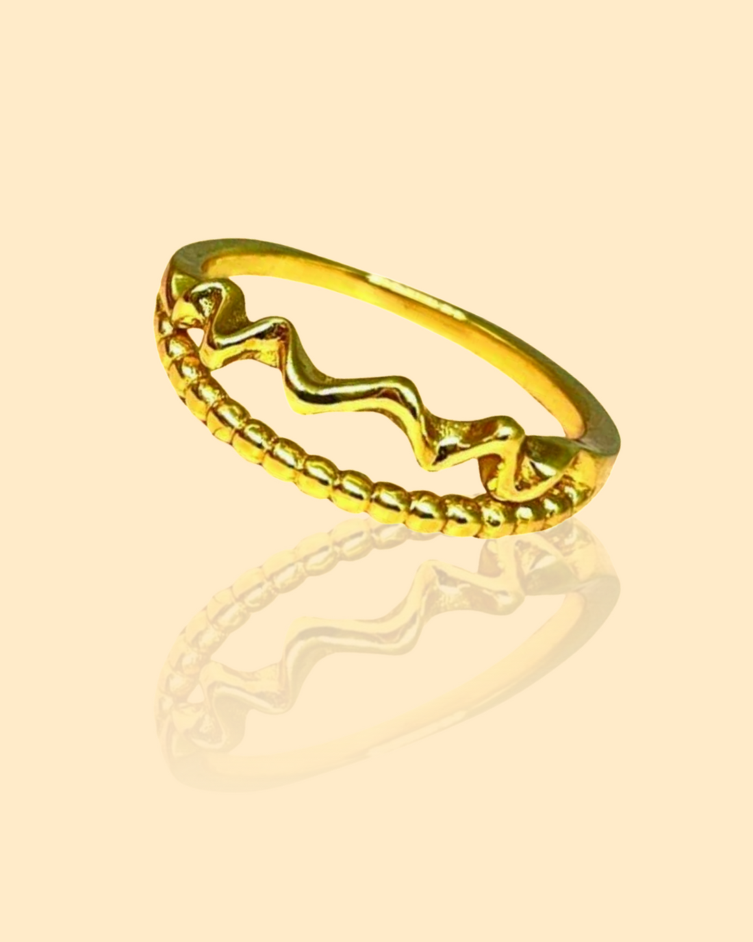 Ring - Moon Ripple Ring